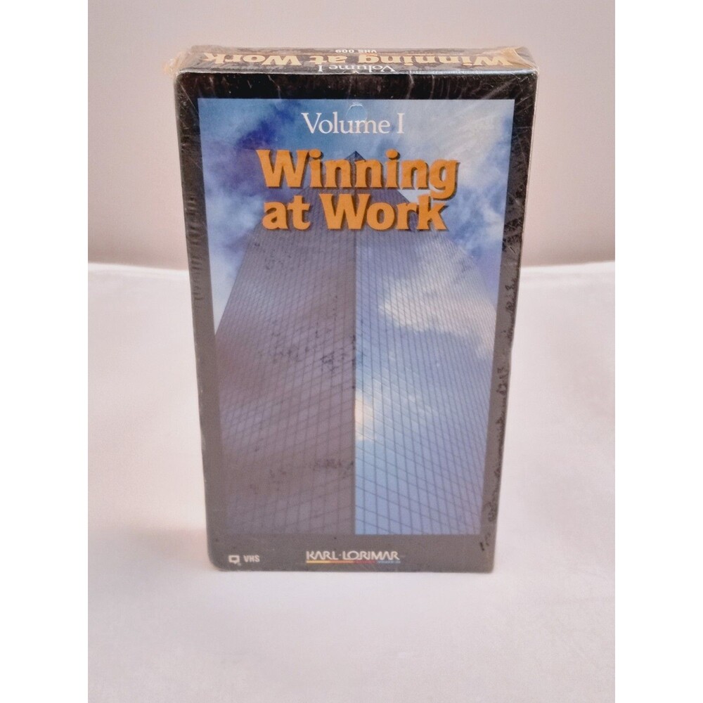 Winning At‎ Work Volume I VHS - Sealed & New